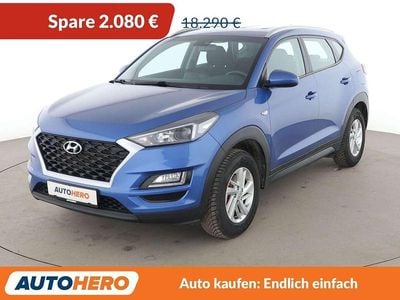 Gebraucht Hyundai Tucson Advantage 132 PS (97 kW) 2019 Blau SUV