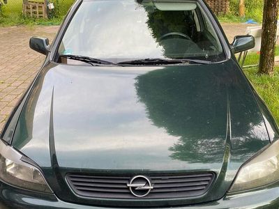 Gebraucht Opel Astra 2001 Grün Kombi