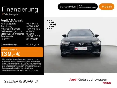 Gebraucht Audi A6 S-Line 299 PS (219 kW) 2025 Mythosschwarz metallic Kombi