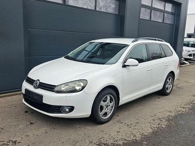 Gebraucht VW Golf VI Comfortline 105 PS (77 kW) 2011 Weiß Kleinwagen