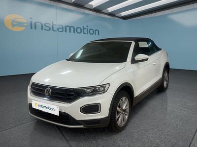 Gebraucht VW T-Roc Cabriolet 150 PS (110 kW) 2022 Weiß Cabrio