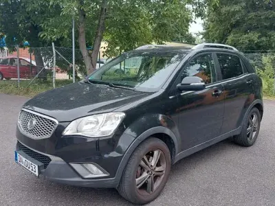 Gebraucht SsangYong Korando Sapphire 150 PS (110 kW) 2012 Schwarz SUV