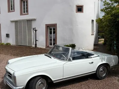 Gebraucht Mercedes 230 150 PS (110 kW) 1964 Weiß Cabrio