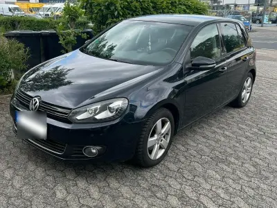 Brugt VW Golf VI Style 105 HK (77 kW) 2011 Blå Hatchback