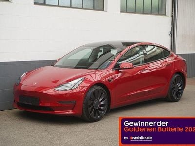 Usata Tesla Model 3 Performance 392 kW (534 CV) 2023 Rosso Berlina