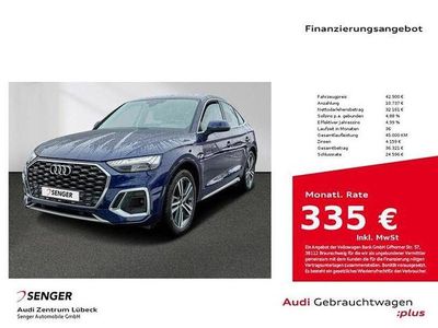 Gebraucht Audi Q5 Sportback S-Line 299 PS (219 kW) 2023 Navarrablau metallic SUV