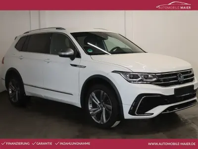 Gebraucht VW Tiguan Allspace R-line 200 PS (147 kW) 2022 Weiß SUV