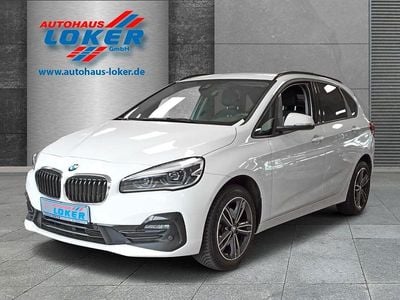 Gebraucht BMW 216 Active Tourer Sport Line 116 PS (85 kW) 2020 Weiß Van / Kleinbus
