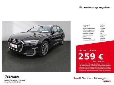 Mythosschwarz metallic Gebraucht 2021 Audi A6 Ambiente Kombi | 35.380 € (Etwas zu teuer)