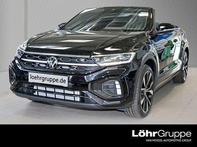 Neu VW T-Roc Cabriolet R-line 150 PS (110 kW) 2025 Deep black perleffekt Cabrio