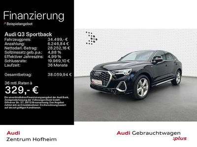 Gebraucht Audi Q3 Sportback S-Line 150 PS (110 kW) 2023 Mythosschwarz metallic SUV