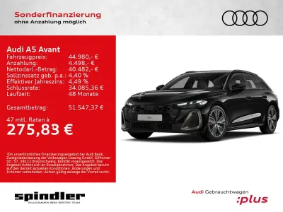 Gebraucht Audi A5 Edition .1 204 PS (150 kW) 2025 Mythosschwarz metallic Kombi
