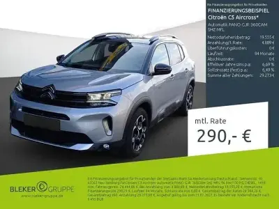 Gebraucht Citroën C5 Aircross 131 PS (96 kW) 2023 Lack grau artense/typ aussenverkleidung metalliclackierung SUV