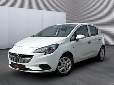 Gebraucht Opel Corsa Selection 69 PS (50 kW) 2015 Weiß Kleinwagen