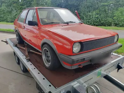 Gebraucht VW Polo 50 PS (36 kW) 1985 Rot Kleinwagen