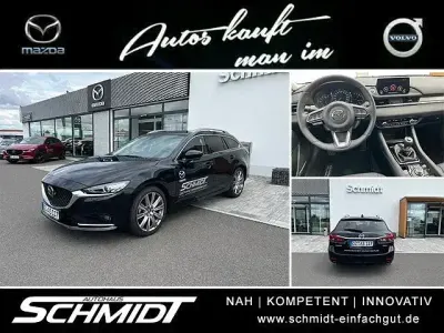 Begagnad Mazda 6 Exclusive-Line 165 HK (121 kW) 2025 Svart Kombi