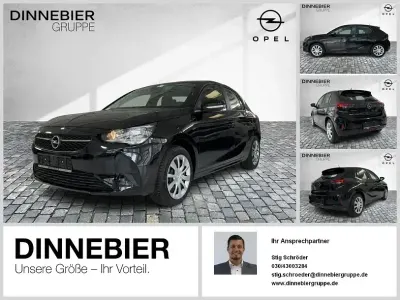 Gebraucht Opel Corsa-e Edition 100 kW (136 PS) 2022 Schwarz (metallic) Kleinwagen