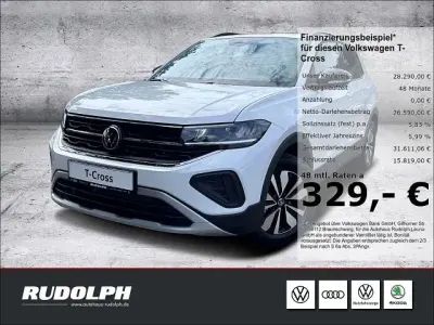 Gebraucht VW T-Cross Goal 116 PS (85 kW) 2024 Pure white SUV