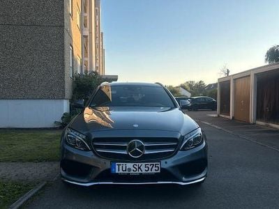 Usata Mercedes C250 AMG line 204 CV (150 kW) 2016 Grigio Berlina