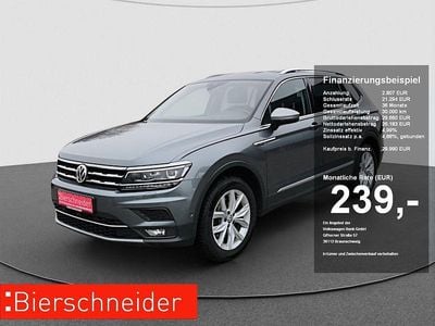 Gebraucht VW Tiguan Allspace Highline 200 PS (147 kW) 2021 Grau SUV