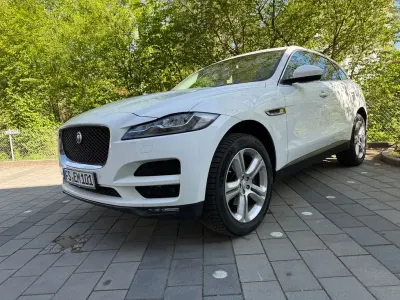 Gebraucht Jaguar F-Pace Portfolio 179 PS (131 kW) 2016 Weiß SUV