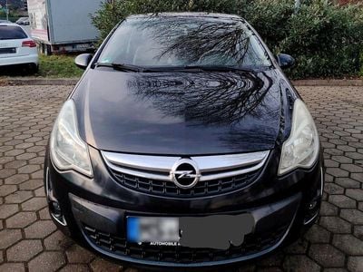 Gebraucht Opel Corsa 87 PS (63 kW) 2012 Schwarz Kleinwagen