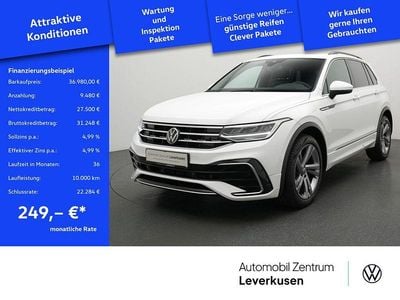 Weiss Gebraucht 2023 VW Tiguan R-line SUV | 36.980 € (Guter Preis)