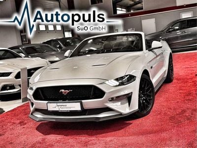 Second-hand Ford Mustang GT Convertible 450 CP (330 kW) 2020 Alb Cabrio