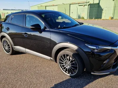 Gebraucht Mazda CX-3 121 PS (88 kW) 2021 Schwarz SUV