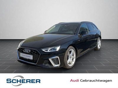 Brugt Audi A4 S-Line 150 HK (110 kW) 2023 Sort Stationcar