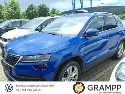 Gebraucht Skoda Karoq Style 150 PS (110 kW) 2021 Blau SUV