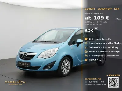Gebraucht Opel Meriva 120 PS (88 kW) 2012 Blau Van / Kleinbus