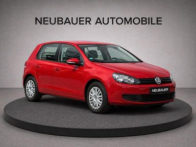 Usata VW Golf VI Trendline 80 CV (58 kW) 2010 Rosso Utilitaria