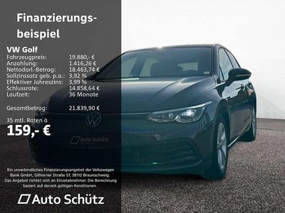 Gebraucht VW Golf VIII Life 131 PS (96 kW) 2023 Grau Limousine