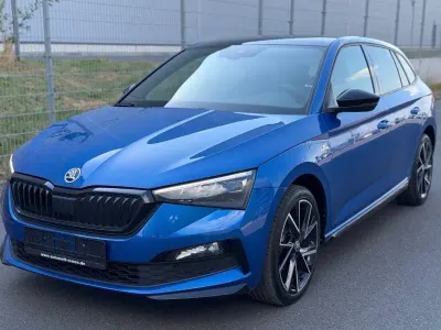 Gebraucht Skoda Scala Monte Carlo 116 PS (85 kW) 2020 Blau Kleinwagen