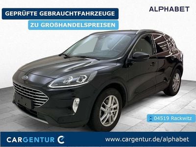 Agate black (metallic) Gebraucht 2022 Ford Kuga Titanium SUV | 16.590 € (Superpreis)
