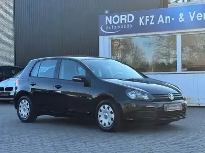 Gebraucht VW Golf VI Highline 110 PS (80 kW) 2009 Schwarz Kleinwagen
