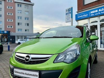 Gebraucht Opel Corsa Energy 69 PS (50 kW) 2014 Apfelgruen p2 Kleinwagen