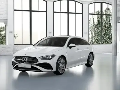 Gebraucht Mercedes CLA250e 163 PS (119 kW) 2025 Unilack polarweiss Coupé