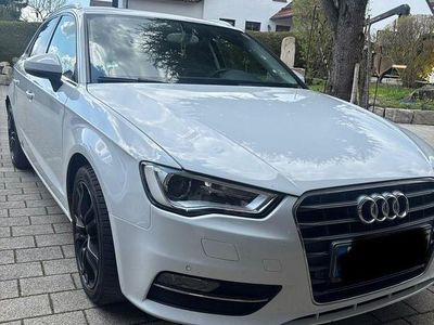 Usata Audi A3 Sport 110 CV (80 kW) 2014 Bianco Berlina