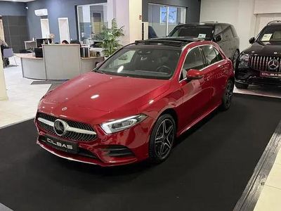 Second-hand Mercedes A250 AMG line 160 CP (117 kW) 2021 Roșu Berlinǎ