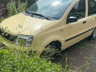 Gebraucht Fiat Panda 54 PS (39 kW) 2009 Gelb Kleinwagen