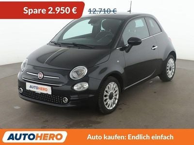 Gebraucht Fiat 500 Lounge 86 PS (63 kW) 2019 Schwarz Kleinwagen