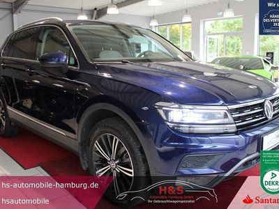Atlantic blue Gebraucht 2017 VW Tiguan Highline SUV | 20.900 € (Fairer Preis)