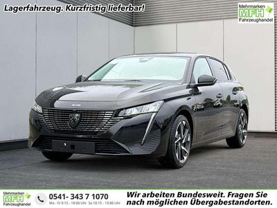 Neu Peugeot 308 Allure 131 PS (96 kW) 2025 Schwarz Limousine
