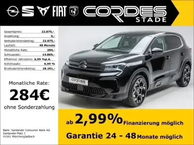 Gebraucht Citroën C5 Aircross 136 PS (100 kW) 2025 Schwarz SUV