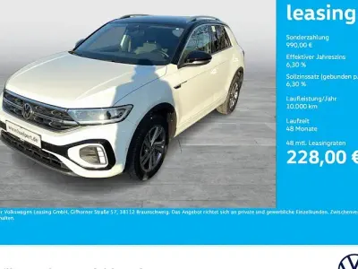 Gebraucht VW T-Roc R-line 110 PS (80 kW) 2023 Weiß SUV