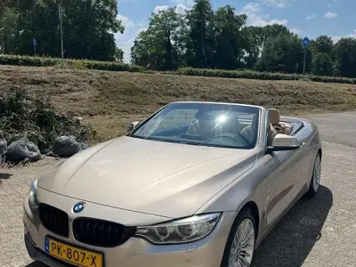 Gebraucht BMW 420 Luxury Line 184 PS (135 kW) 2014 Beige Cabrio