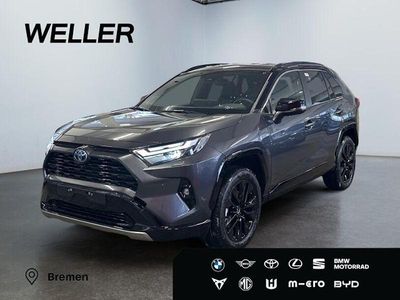 Neu Toyota RAV4 Hybrid Style 218 PS (160 kW) 2025 Blau SUV