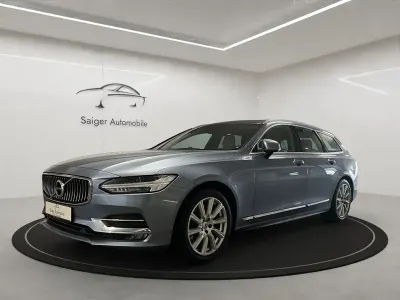 Gebraucht Volvo V90 Inscription 235 PS (172 kW) 2018 Blau Kombi
